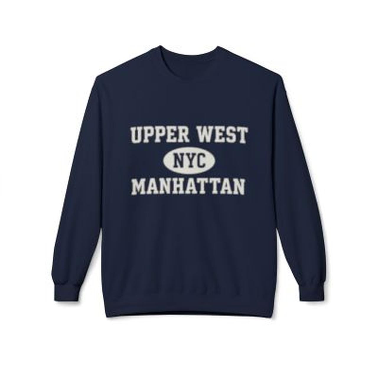 Upper West Manhattan Softstyle Fleece Crewneck Sweatshirt