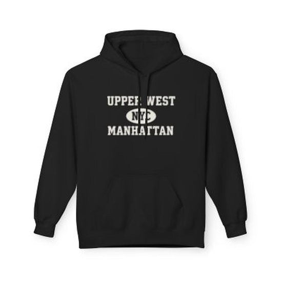 Upper West NYC Unisex Hoodie Manhattan Softstyle Fleece Crewneck