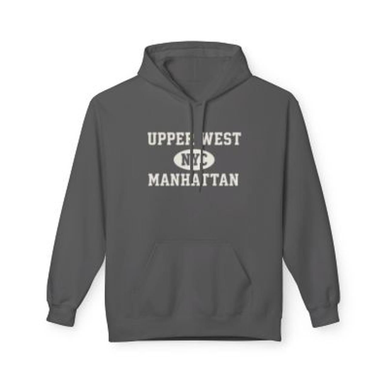 Upper West NYC Unisex Hoodie Manhattan Softstyle Fleece Crewneck