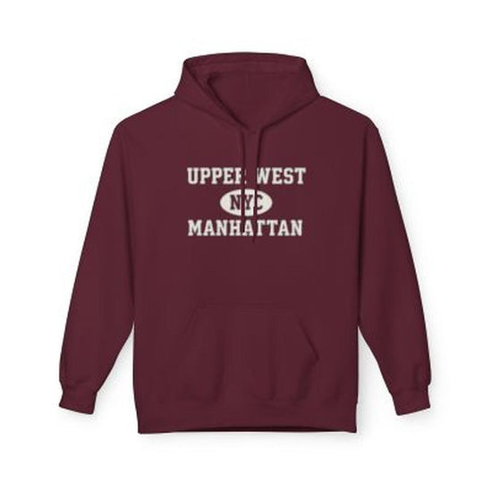 Upper West NYC Unisex Hoodie Manhattan Softstyle Fleece Crewneck