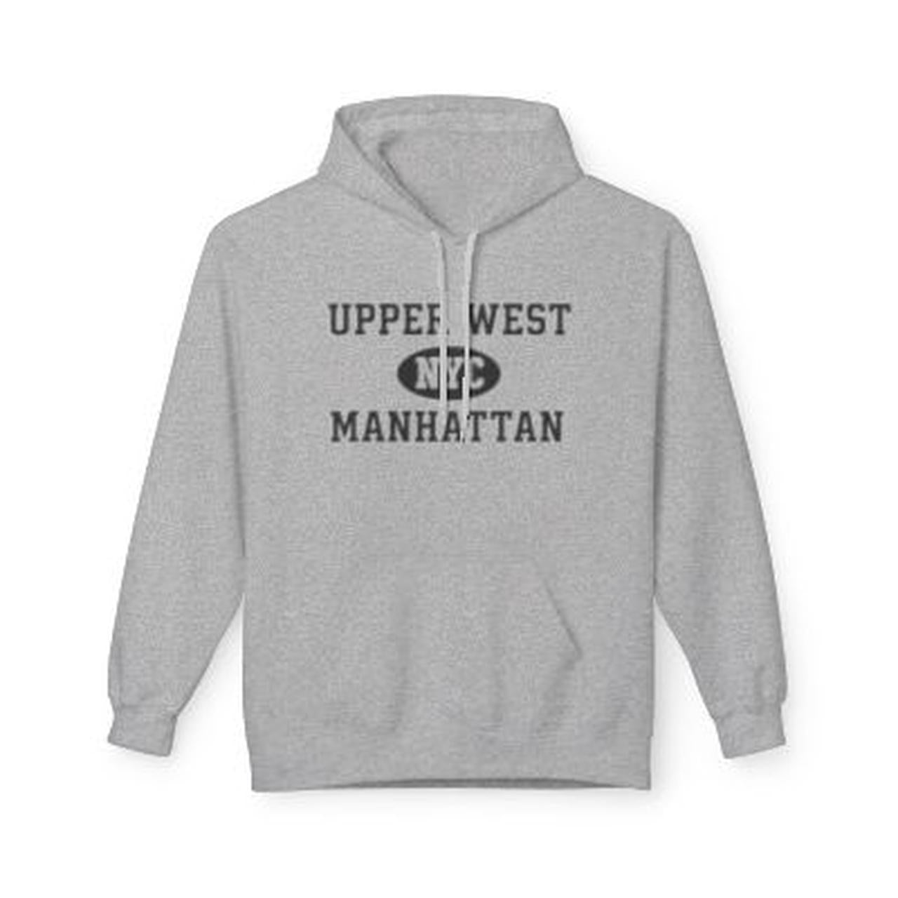 Upper West NYC Unisex Hoodie Manhattan Softstyle Fleece Crewneck