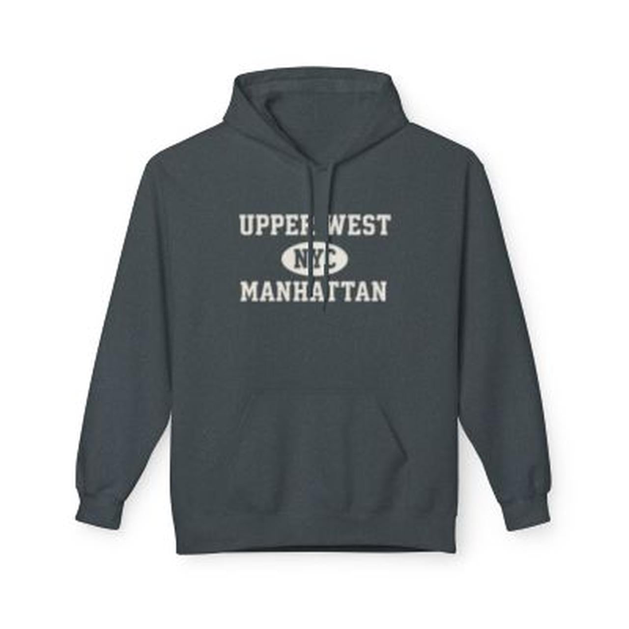 Upper West NYC Unisex Hoodie Manhattan Softstyle Fleece Crewneck