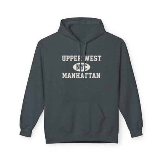 Upper West NYC Unisex Hoodie Manhattan Softstyle Fleece Crewneck