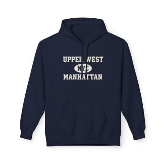 Upper West NYC Unisex Hoodie Manhattan Softstyle Fleece Crewneck