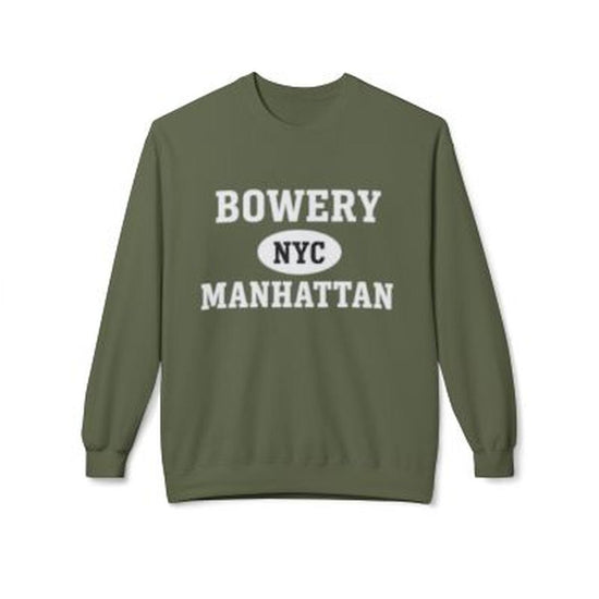 Bowery Manhattan Softstyle Fleece Crewneck Sweatshirt