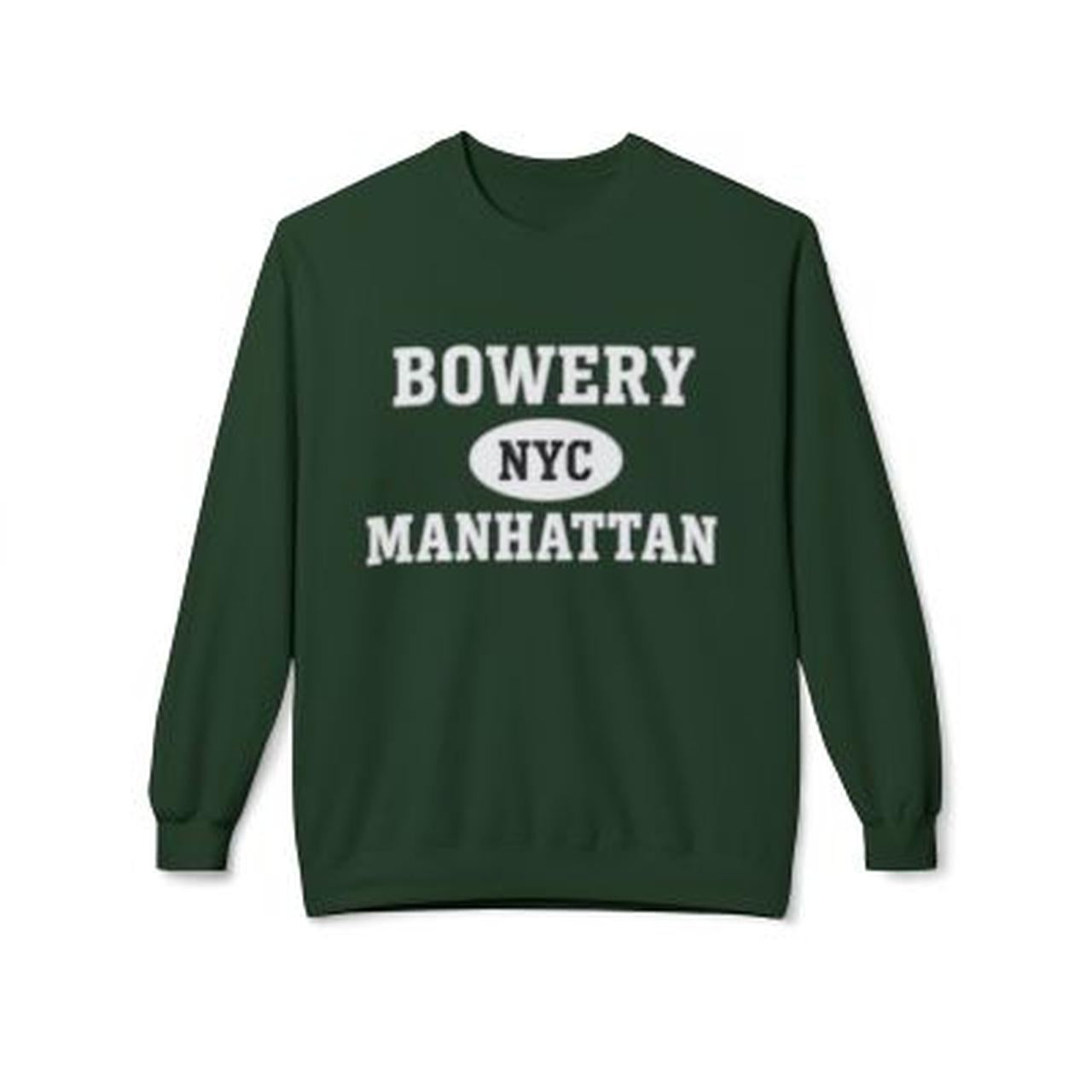 Bowery Manhattan Softstyle Fleece Crewneck Sweatshirt