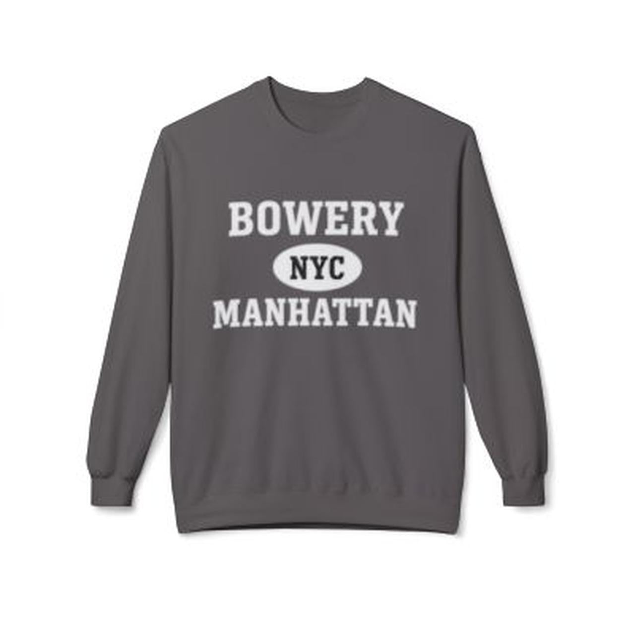 Bowery Manhattan Softstyle Fleece Crewneck Sweatshirt