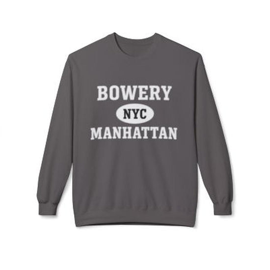 Bowery Manhattan Softstyle Fleece Crewneck Sweatshirt