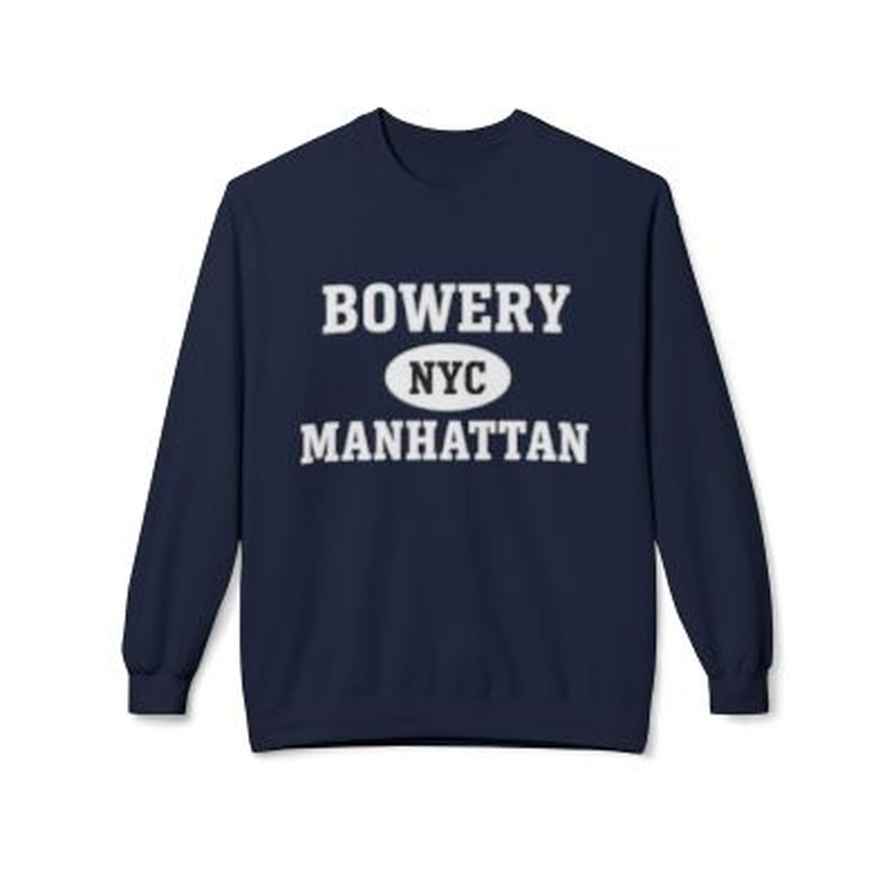 Bowery Manhattan Softstyle Fleece Crewneck Sweatshirt