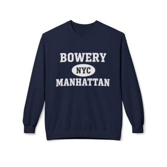 Bowery Manhattan Softstyle Fleece Crewneck Sweatshirt