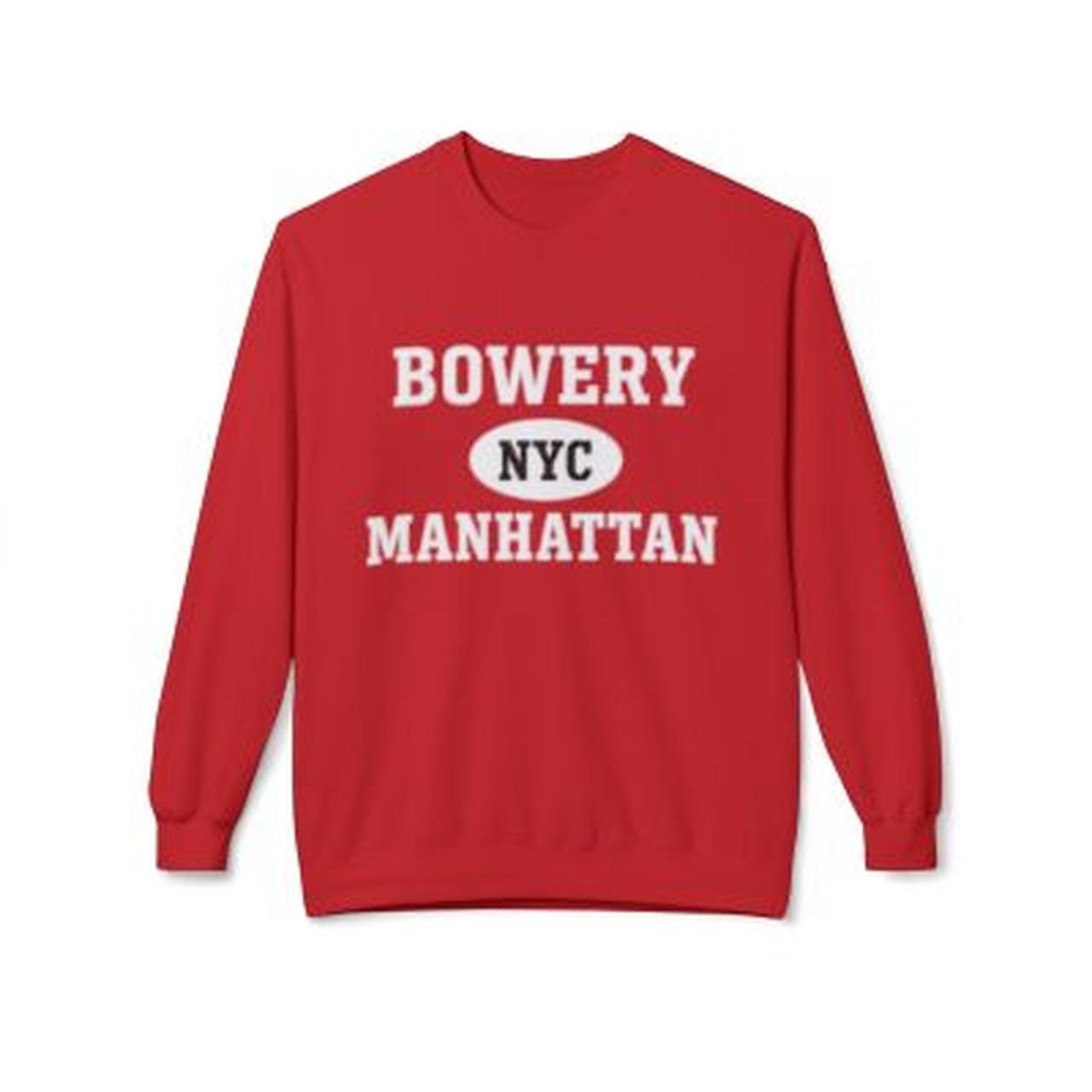 Bowery Manhattan Softstyle Fleece Crewneck Sweatshirt