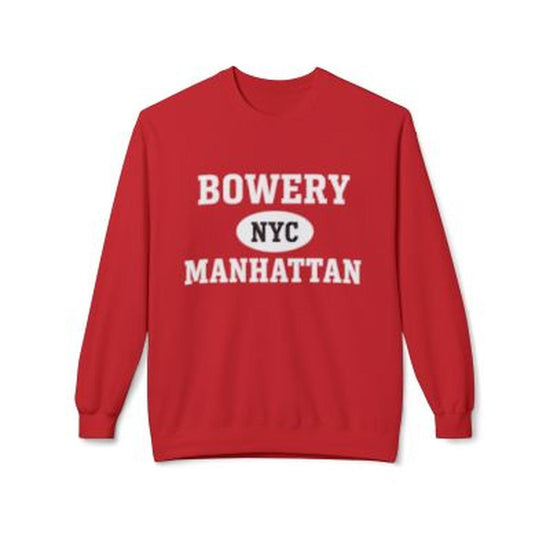 Bowery Manhattan Softstyle Fleece Crewneck Sweatshirt
