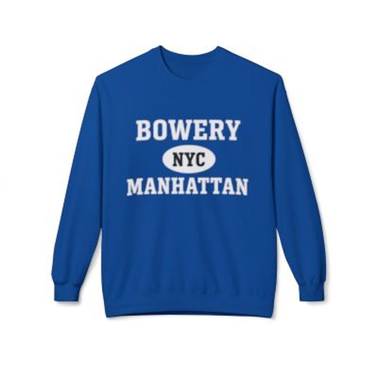 Bowery Manhattan Softstyle Fleece Crewneck Sweatshirt