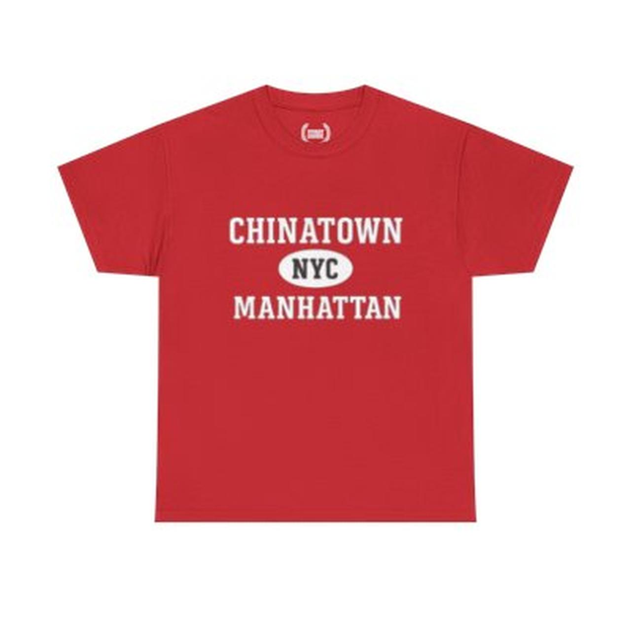 Chinatown Manhattan Unisex T-Shirt –Collegiate Style