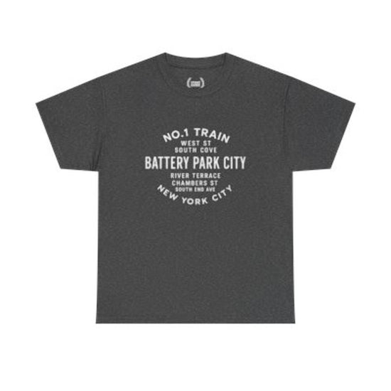 Battery Park NYC Streets Unisex T-Shirt