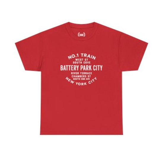 Battery Park NYC Streets Unisex T-Shirt