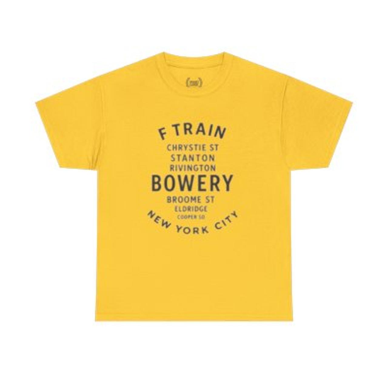 Bowery NYC Streets Unisex T-Shirt
