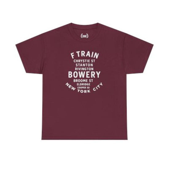 Bowery NYC Streets Unisex T-Shirt