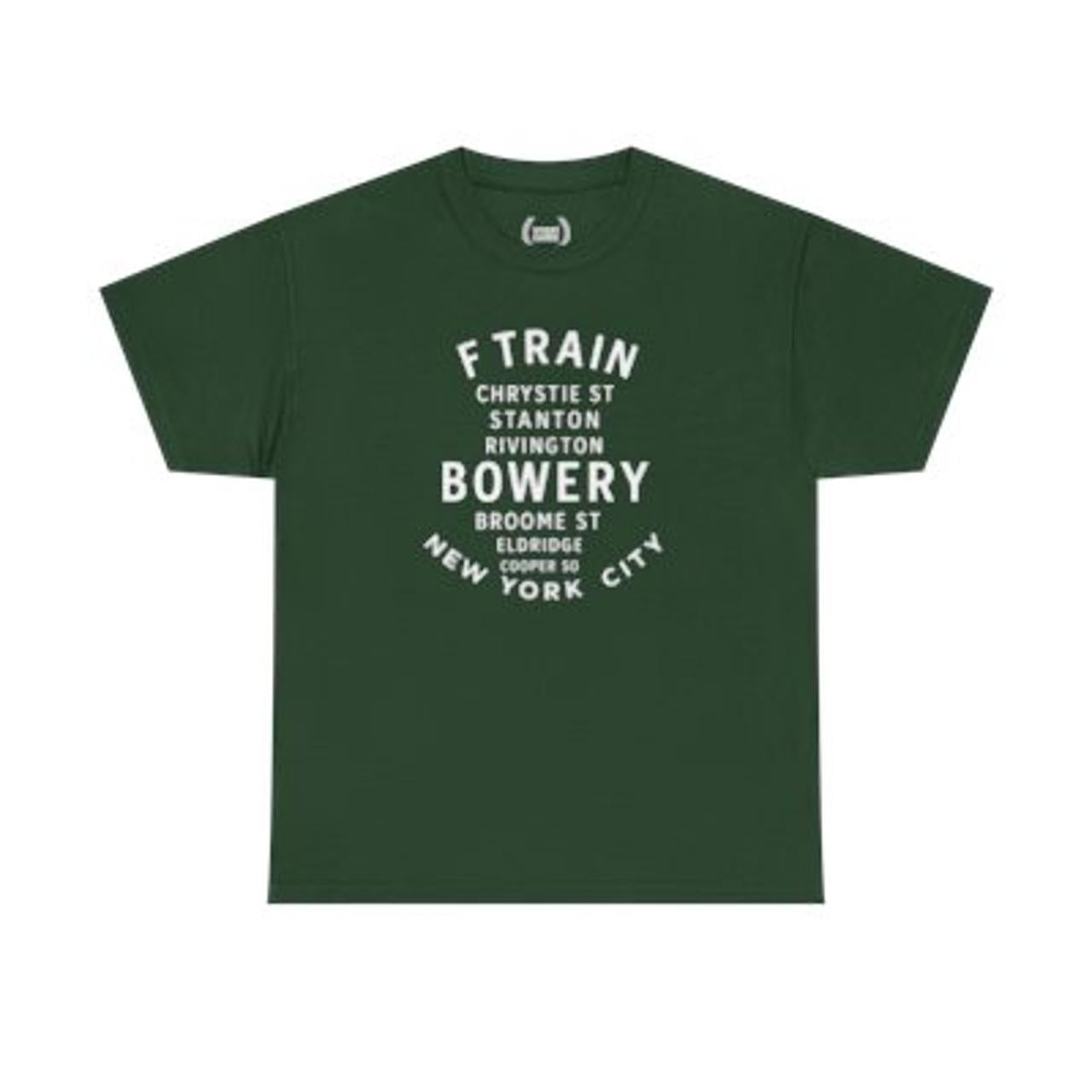 Bowery NYC Streets Unisex T-Shirt