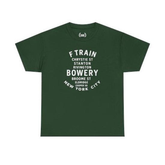 Bowery NYC Streets Unisex T-Shirt