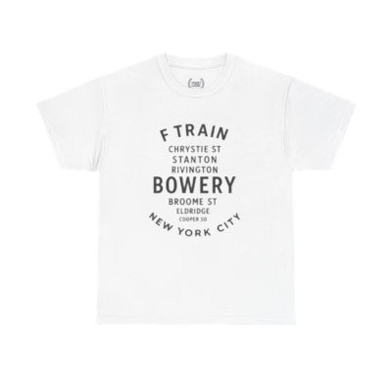 Bowery NYC Streets Unisex T-Shirt
