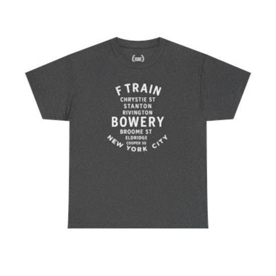 Bowery NYC Streets Unisex T-Shirt
