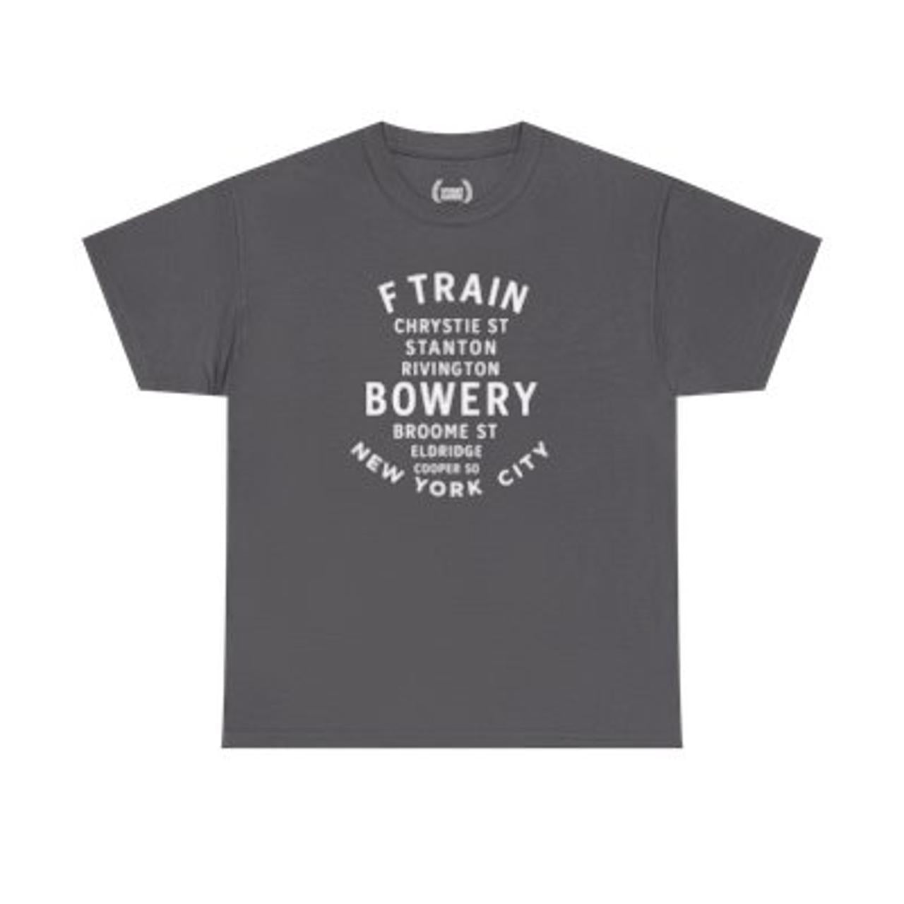 Bowery NYC Streets Unisex T-Shirt