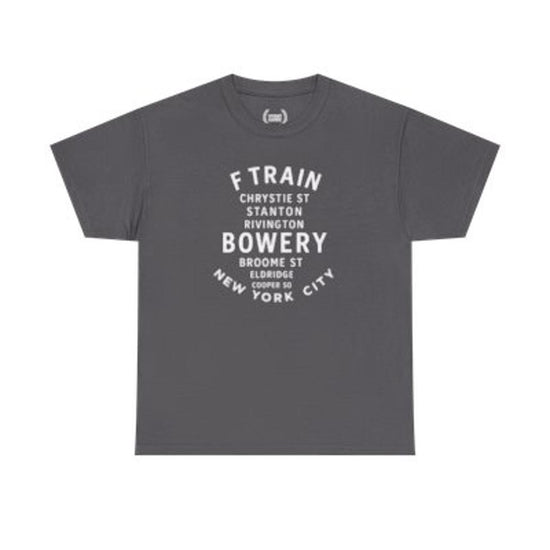 Bowery NYC Streets Unisex T-Shirt