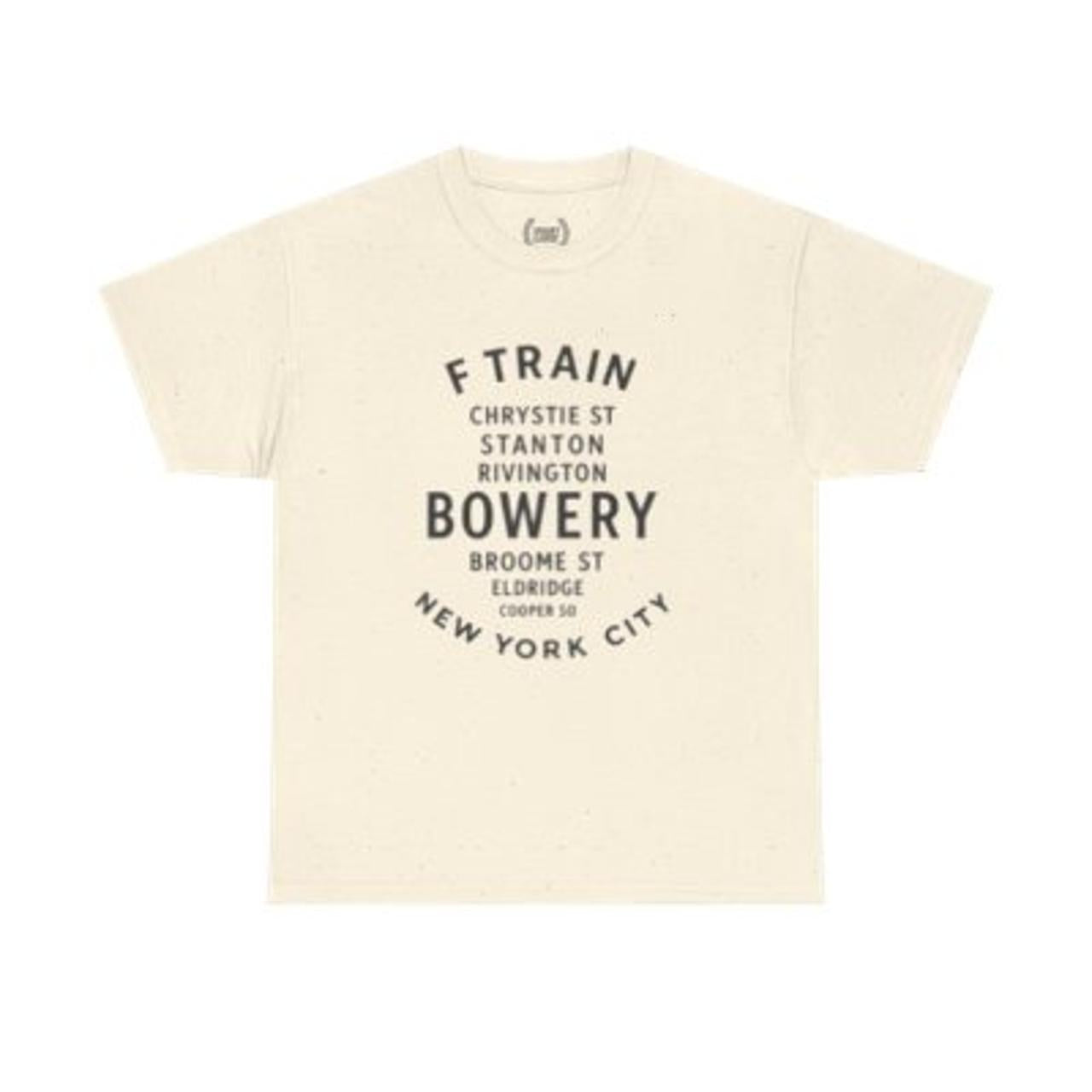 Bowery NYC Streets Unisex T-Shirt