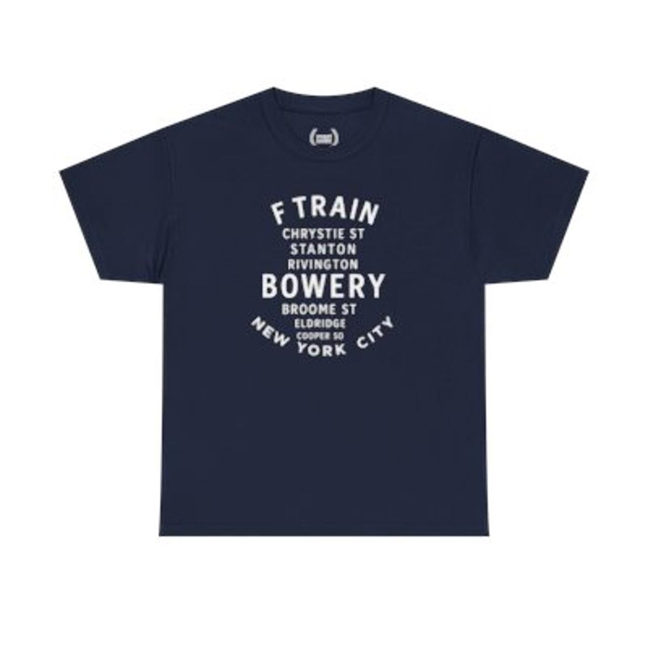 Bowery NYC Streets Unisex T-Shirt