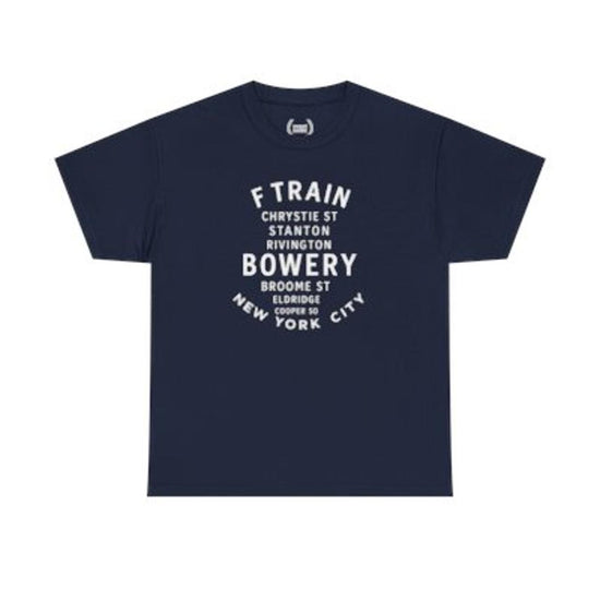 Bowery NYC Streets Unisex T-Shirt