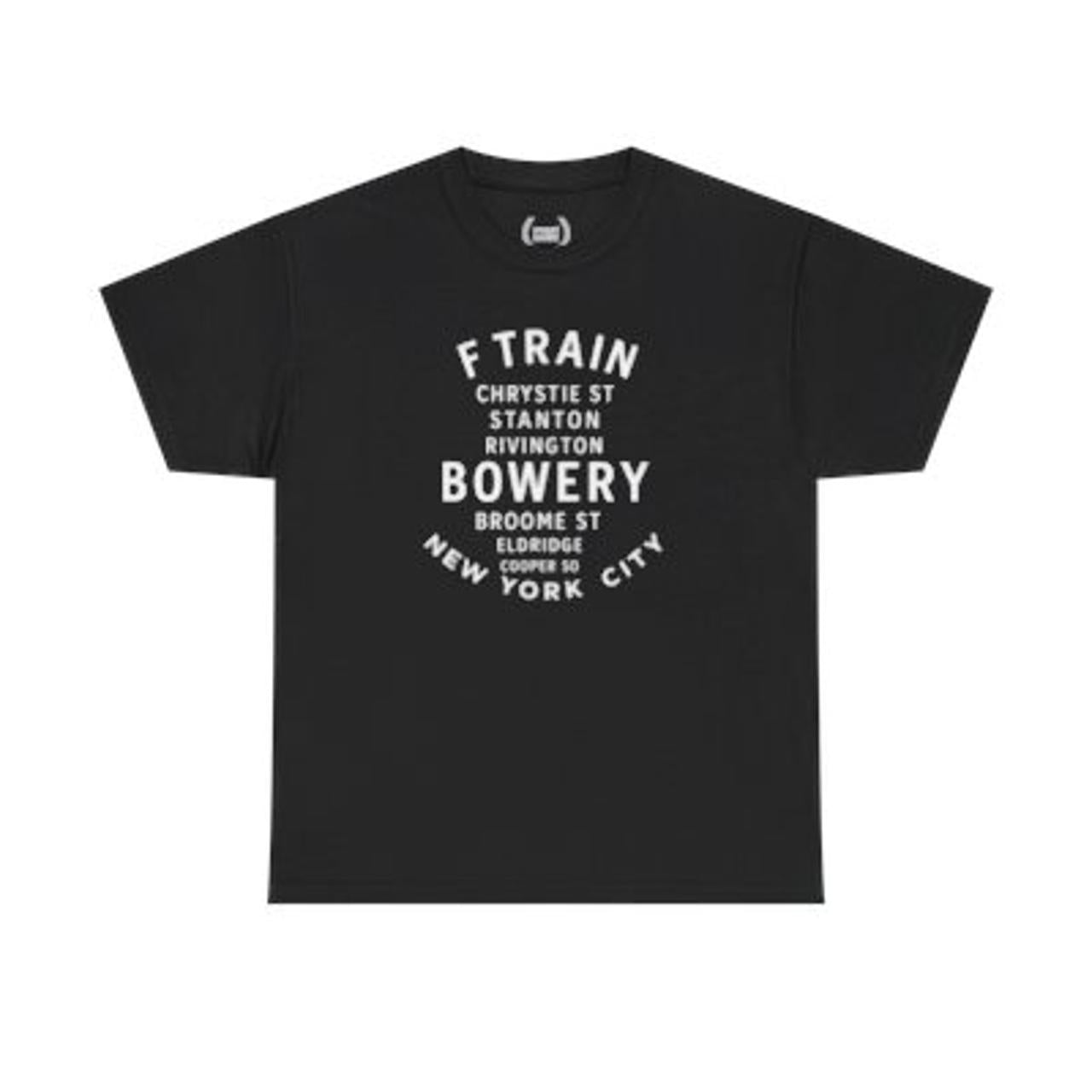 Bowery NYC Streets Unisex T-Shirt