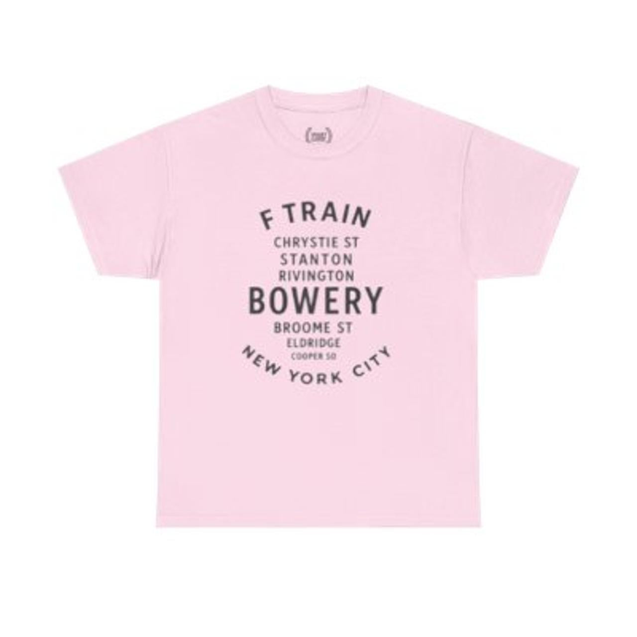 Bowery NYC Streets Unisex T-Shirt