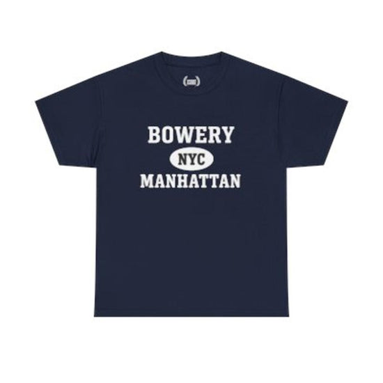 Bowery Manhattan Unisex T-Shirt –Collegiate Style