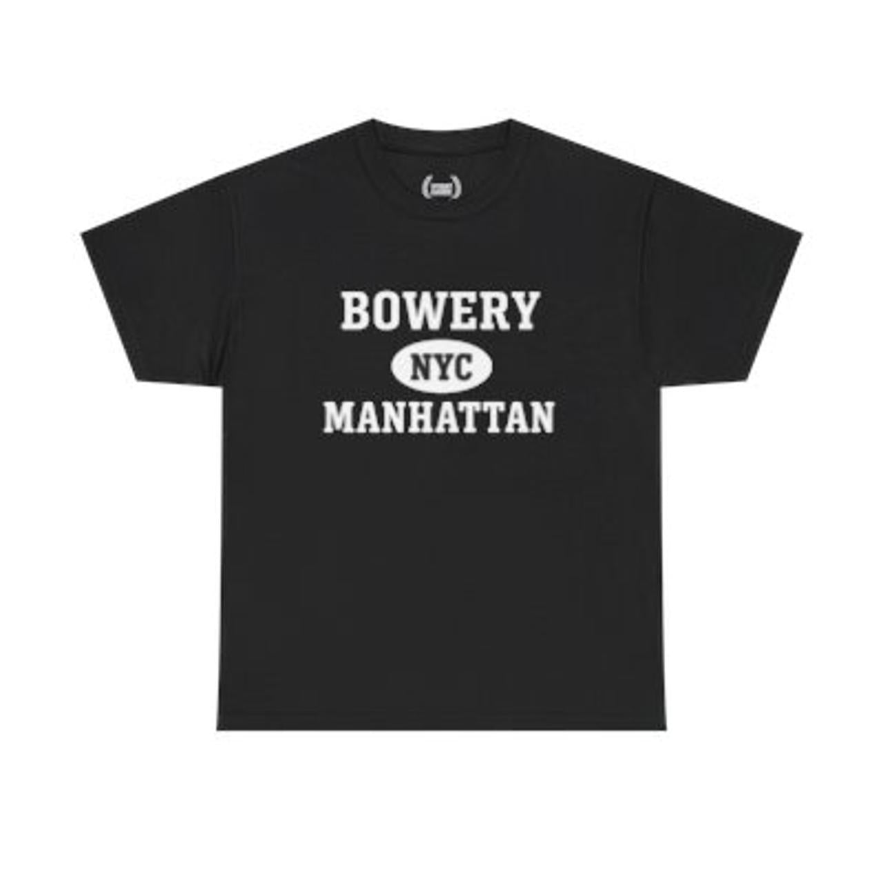 Bowery Manhattan Unisex T-Shirt –Collegiate Style