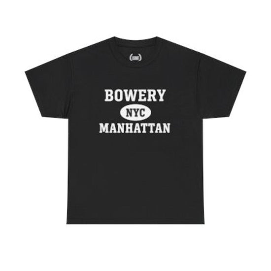 Bowery Manhattan Unisex T-Shirt –Collegiate Style