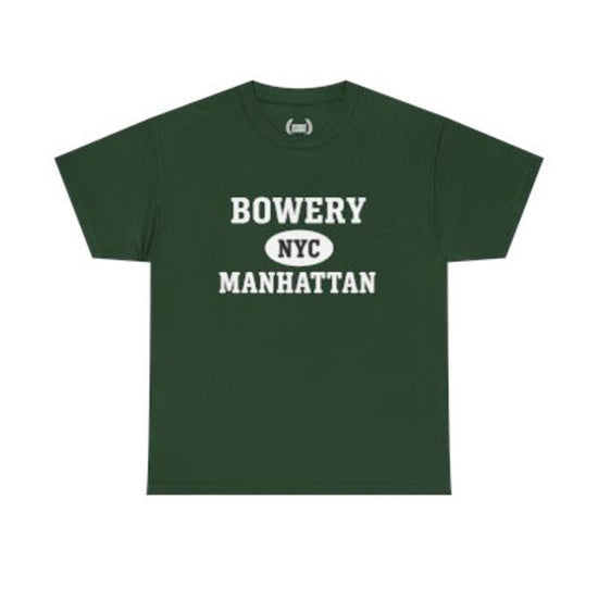 Bowery Manhattan Unisex T-Shirt –Collegiate Style