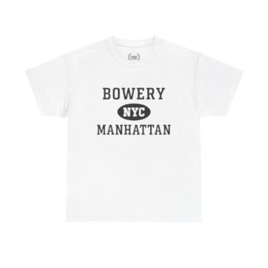 Bowery Manhattan Unisex T-Shirt –Collegiate Style