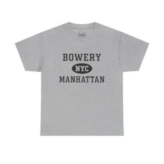 Bowery Manhattan Unisex T-Shirt –Collegiate Style