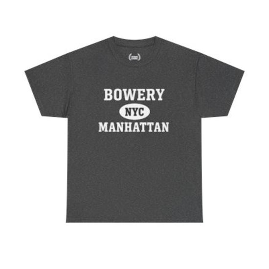 Bowery Manhattan Unisex T-Shirt –Collegiate Style