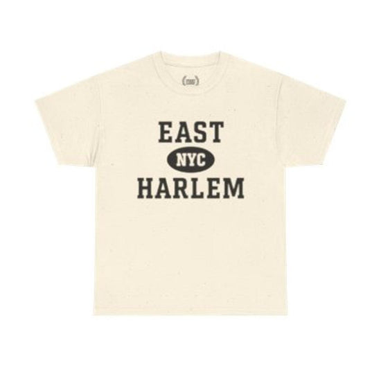 East Harlem Manhattan Unisex T-Shirt –Collegiate Style