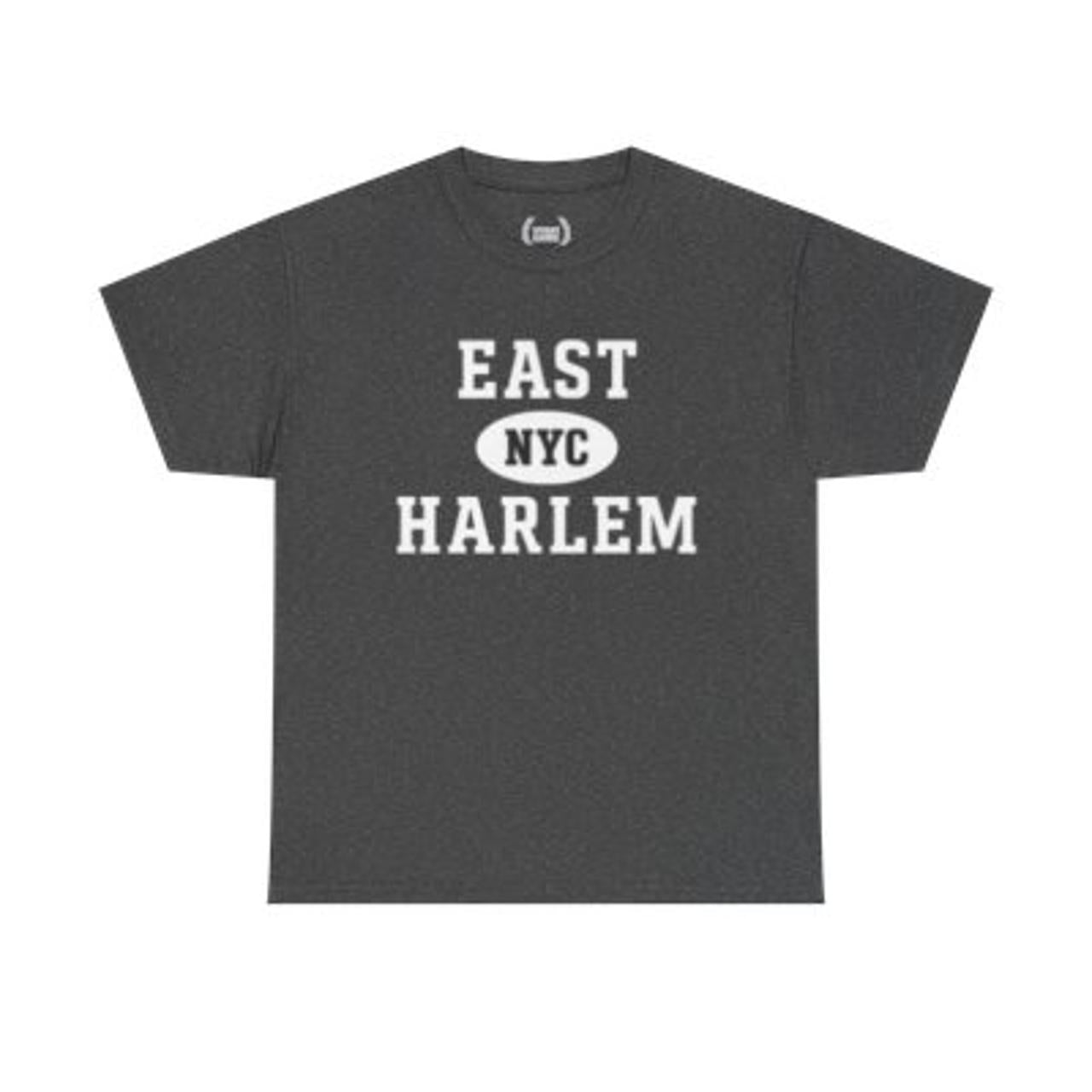 East Harlem Manhattan Unisex T-Shirt –Collegiate Style