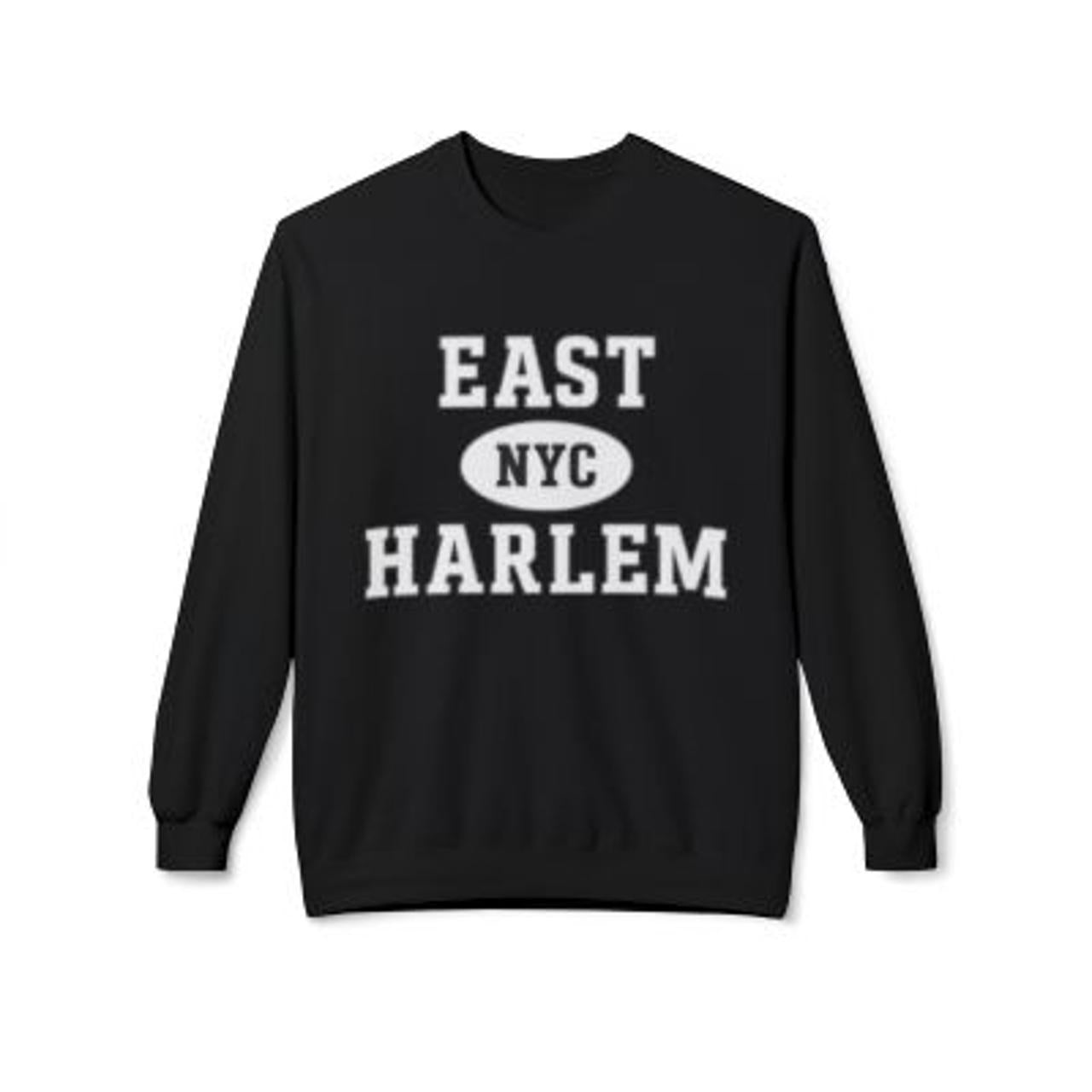East Harlem Manhattan Softstyle Fleece Crewneck Sweatshirt