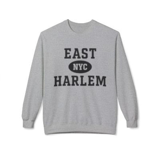 East Harlem Manhattan Softstyle Fleece Crewneck Sweatshirt