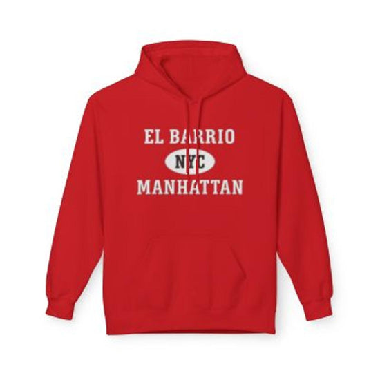 El Barrio NYC Unisex Hoodie Manhattan Softstyle Fleece Crewneck