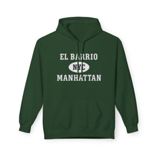 El Barrio NYC Unisex Hoodie Manhattan Softstyle Fleece Crewneck