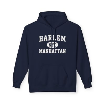 Harlem NYC Unisex Hoodie Manhattan Softstyle Fleece Crewneck