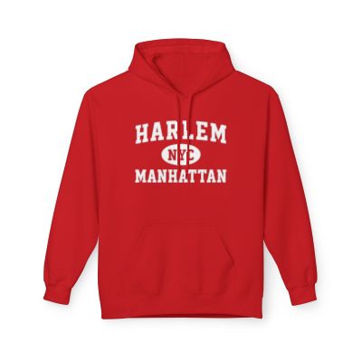Harlem NYC Unisex Hoodie Manhattan Softstyle Fleece Crewneck
