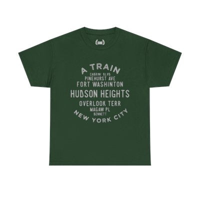 Hudson Heights NYC Streets Unisex T-Shirt