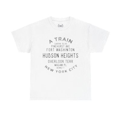 Hudson Heights NYC Streets Unisex T-Shirt